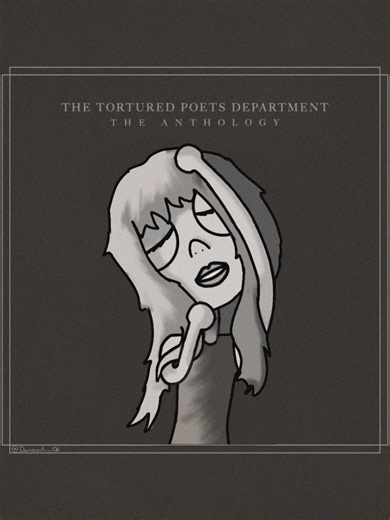 Cartoonizing Taylor Swift Covers: The Tortured Poets Department Pt. 4