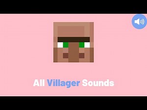 Minecraft All Villager Sounds | Sound Effects for Editing 🔊