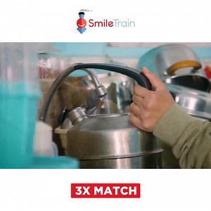 🦸Thanks for supporting Smile Train! Now donations can make three times the impact.💗💗 Thanks to generous donors, we have special funds to triple every donation made here during the Season of Smiles! You can be the holiday miracle a family is praying for. 🎄Thank you for your gift of any amount. 💝" | Smile Train