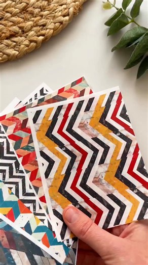 Our new chevron style transfer papers in action, using gold pen to enhance the colours 😍 #polymerclayearrings #polymerclay #clayslab #clayartist #clayearrings #polymer clay earrings #clayart #clayjewelry #polymerclayjewelry #jewelryhandmade #handmadejewelry #veeclaydesign #smallbiz #smallbizowner | Vee Clay Design