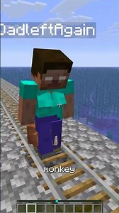 Minecraft but someone builds a railroad to different continents