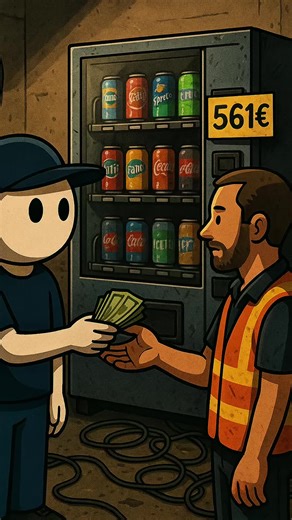 Achète un distributeur de boissons 🍺