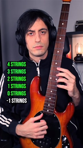 Davie504 on Instagram: "4 vs 0 strings!"