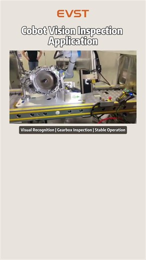Cobot Vision Inspection Application for Gearbox Parts