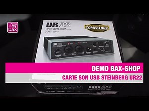 Demo: Carte son USB Steinberg UR22