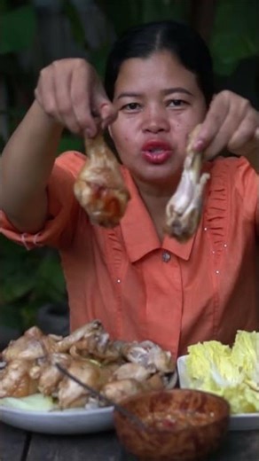 Good Chicken drumstick recipe #shorts #mukbang #smokegrill #food #grilltime #eating #homecuisine