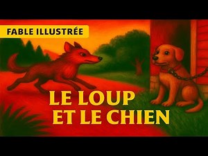 Le Loup et le Chien 🐺🐶 – Fable de La Fontaine | Fable illustrée