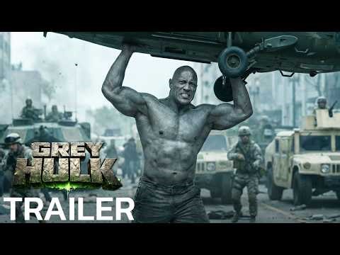 GREY HULK — Concept Trailer | Dwayne Johnson & Benedict Cumberbatch & Harrison Ford | MCU Phase 7