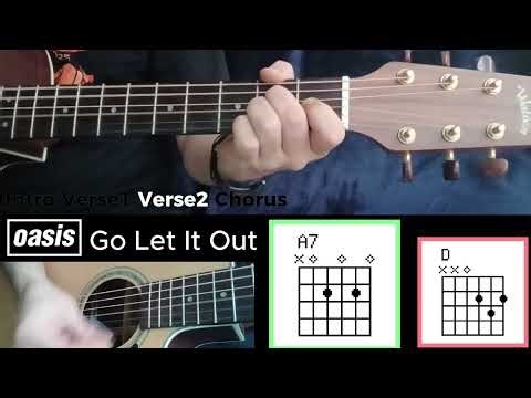 Go Let It Out (Oasis) Guitar Tutorial