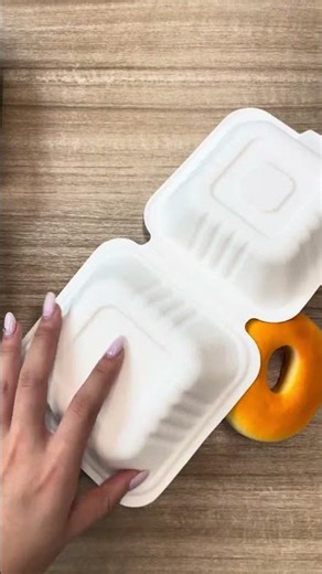 #hamburgerbox #environmentallyfriendlytableware #bagasse