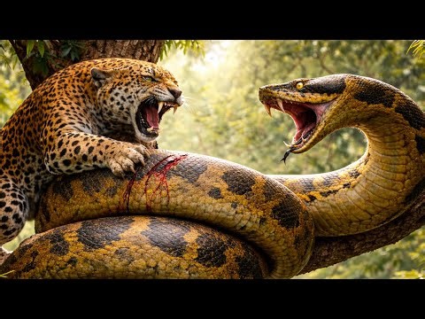 JAGUAR vs ANACONDA EPIC Deathmatch in Amazon Jung