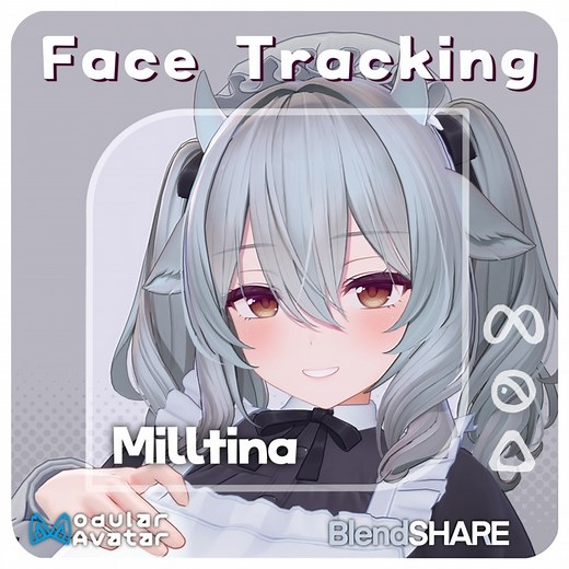 「ミルティナ 」(Milltina) Face Tracking Addon - Triturbo - BOOTH