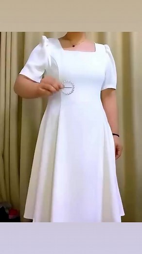 Round buttons for dresses that can slim waists | Tips And Tricks