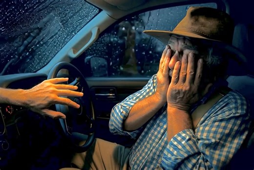 A Cajun Ghost Halloween Story: This horrifying story happened just a few months ago, just outside a little town in the bayou country of Louisiana, and while it sounds like something from an Alfred Hitchcock tale, it's real. A stranded man was on the side of the road hoping to catch a ride on a terribly dark night while in the middle of a raging thunderstorm. Time passed slowly as he realized no cars were going to go by. It was raining so hard he could scarcely see his hand in front of his face, 