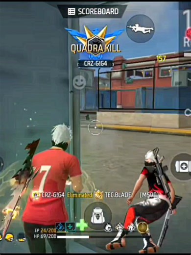 Blade vs. Giga Showdown: A Clownish Battle