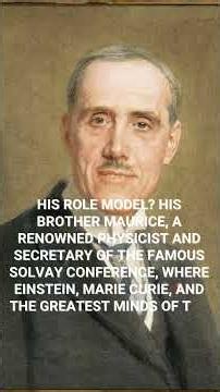 #210 Louis de Broglie, norman prince of quantum physics #shorts