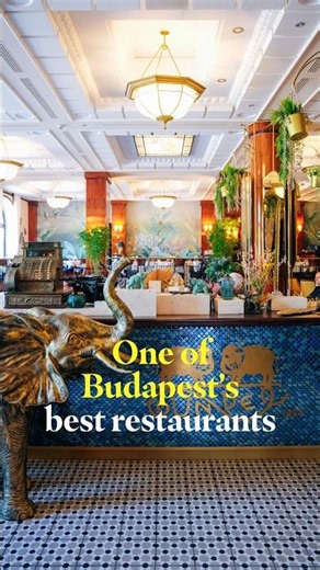 Gundel, one the best restaurants in Budapest. A real time capsule. ✨🇭🇺 #budapest #hungary