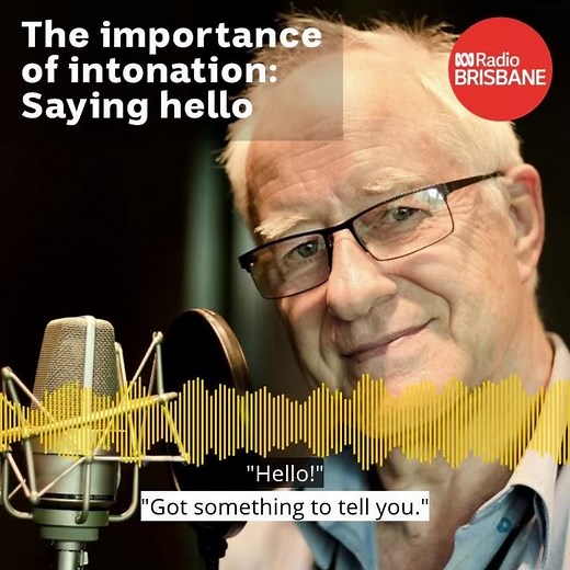 The importance of intonation