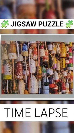 500 Piece Jigsaw Puzzle Time Lapse