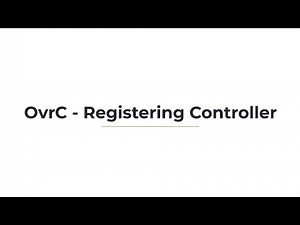 OvrC - Registering a Control4 Controller