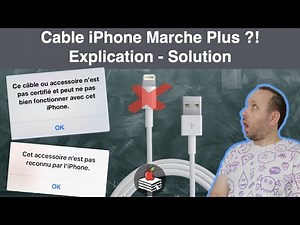 Cable iPhone Marche Plus ?! Explication - Solution (2021)