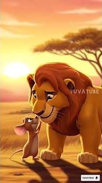The Lion and the Mouse | Moral Story for Kids | Animated Story