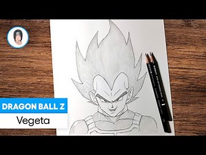 How to draw Vegeta - Step by Step | Easy Drawing Tutorial