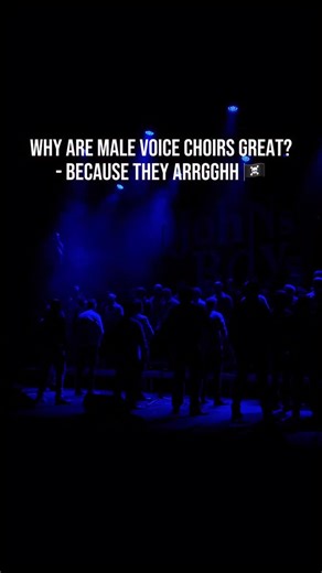 Johns' Boys Male Chorus 🏴󠁧󠁢󠁷󠁬󠁳󠁿 on Instagram: "A bit of ‘Pirates of Penzance’ for you on this fine day! 🏴‍☠️ Performed by Johns’ Boys Welsh Male Voice Choir at the Hafren in Newtown 🎶 #musicaltheatre #malevoicechoir #choirs #choral #classicalmusic"