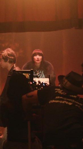 Thank you to our she-wolves Allie Avital & Britt Lower for this beautifully directed and acted for #Wolf 🖤 #Wolf BTS 🎬🐺 | Yeah Yeah Yeahs