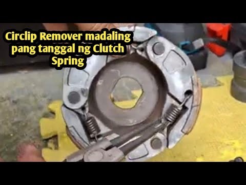 CIRCLIP PLIERS MADALING PANG TANGGAL NG CLUTCH SPRING #circlip remover #cvtmaintenance #diy 