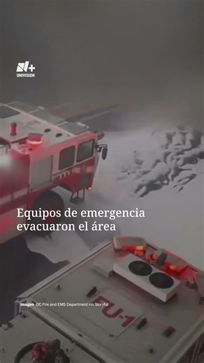 Se Incendia un Autobús en un túnel en Washington