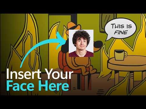 Gif Memes? Put your face on it with automatic face tracking! | Unscripted Coding