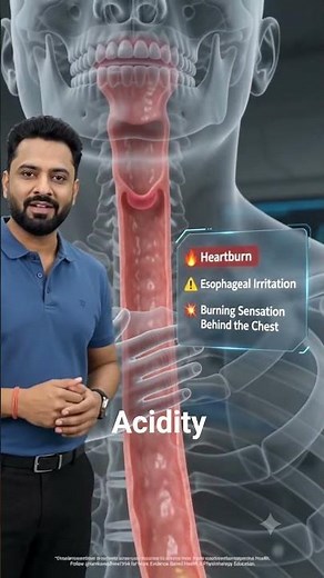 Can Tea & Coffee Cause Acidity? | Acid Reflux (GERD) Explained in 3D Animation | Heartburn Explained