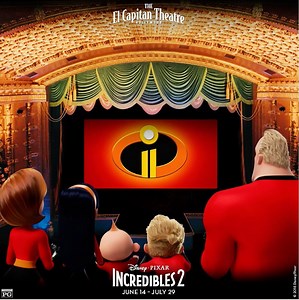 The wait is almost over! Tomorrow, you can see your favorite #Incredibles2 characters live on stage at El Capitan Theatre💥 Visit elcapitantickets.com for tickets! | The El Capitan Theatre