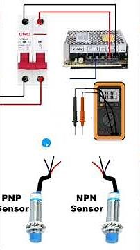 🔴How to Identify Sensor PNP or NPN| Sensor Identify With Multimeter| PNP Sensor| NPN Sensor