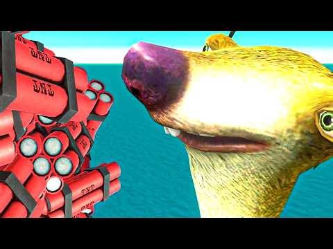 Sid vs TNT Trap! One Step and BOOM 💥 | Animal Revolt Battle Simulator