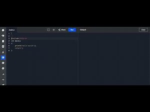 C Programming Tutorial #1 — Print “Hello World” | Beginner’s First C Program (100 C Programs Series)