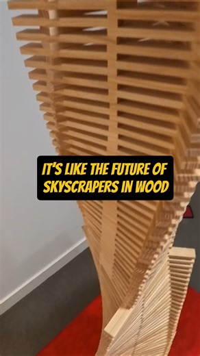 This Skyscraper is Made of Kapla !! #tower #kapla #architecture