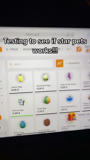 Testing star pets!!!❤️ first vid! #fyp#roblox#adoptme#starpets#makethisfamousbecause