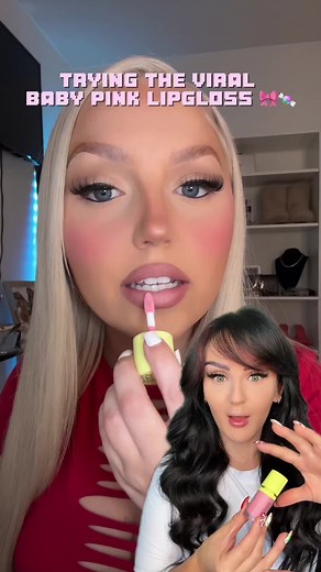 Dreamy Pink Bubblegum Lip Gloss by Mitchell | Makeup Beauty