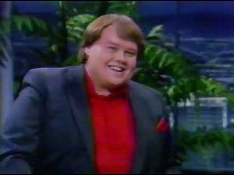 Louis Anderson on The Tonight Show Johnny Carson 1986 KCST San Diego