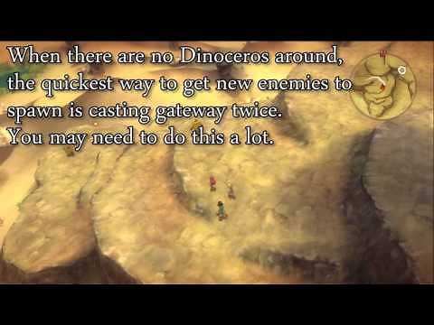 Ni No Kuni - How to catch the Dinoceros