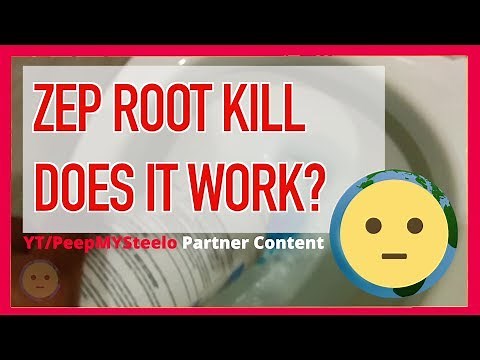 Zep Root Kill Drain Pipe Cleaner / Root Killer Review - Zep Inc Products w/ Instructions | MySuLonE