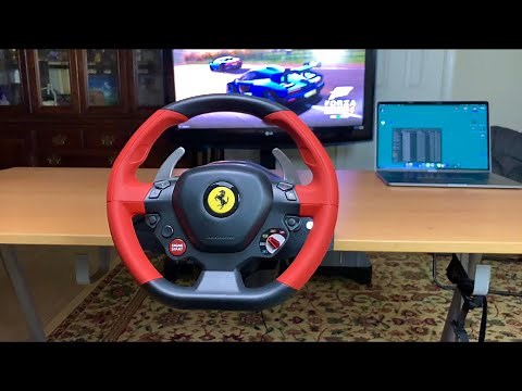 Unboxing & SetUp Of Ferrari 458 Spider Racing Wheel for Xbox one X S