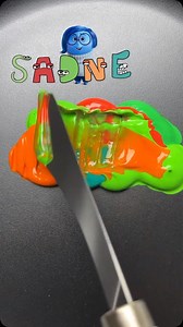 Guess the mixed color of #sadness #colormixing #artvideos #paints #oddltsatisfying #artistsoninstagram | HK Satisfy