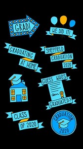 2.8K views · 55 reactions | Tomorrow we’re hosting a virtual celebration for our Class of 2020 Grads   There’ll be a special set of stickers for Instagram stories, just search 'Sheffield grad' to find them  And make sure to use the hashtag #ShefUniGrad so that we can see how you're celebrating!  | The University of Sheffield | Facebook