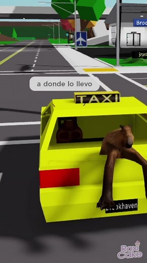 CUCARACHA TAXISTA 🚕 en Roblox Brookhaven: Historias Graciosas y Divertidas