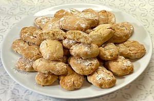 Biscotti con fichi secchi o datteri senza burro
