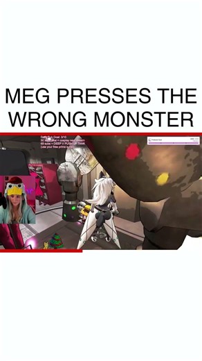 Meg Presses The Wrong Monster