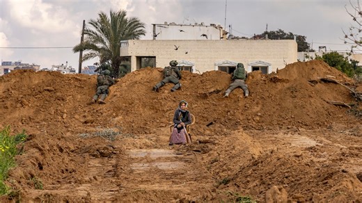 Israeli troops used this Palestinian woman as a human shield